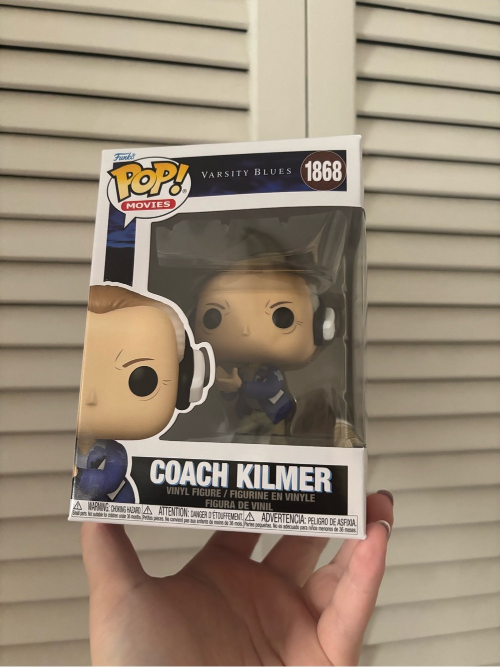 Funko Pop! Movies Coach Kilmer #1868 - Blue - Picture 2 of 7